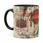 Caneca Coca-cola Retrô Drink Preta