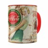 Caneca Coca-cola Retrô Drink Vermelha