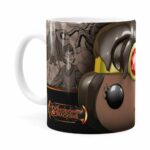 Caneca Diana 3d Print Caverna Do Dragão Branca
