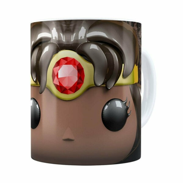 Caneca Diana 3d Print Caverna Do Dragão Branca