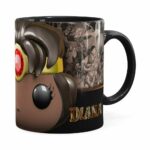 Caneca Diana 3d Print Caverna Do Dragão Preta
