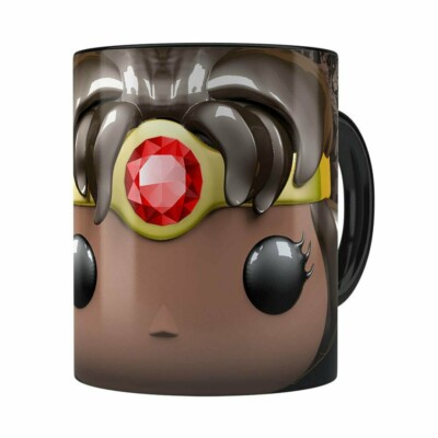 Caneca Diana 3d Print Caverna Do Dragão Preta