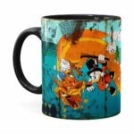 Caneca Ducktales Gibi Retrô Preta