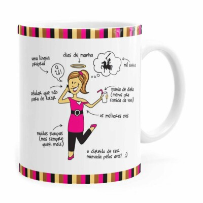 Caneca Família Neta Branca
