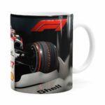 Caneca Fórmula 1 3d Print Branca