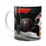 Caneca Fórmula 1 3d Print Branca
