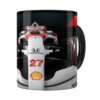 Caneca Fórmula 1 3d Print Preta