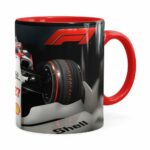 Caneca Fórmula 1 3d Print Vermelha