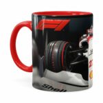 Caneca Fórmula 1 3d Print Vermelha