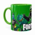 Caneca Fortnite Games V01 Verde Claro