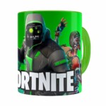 Caneca Fortnite Games V01 Verde Claro