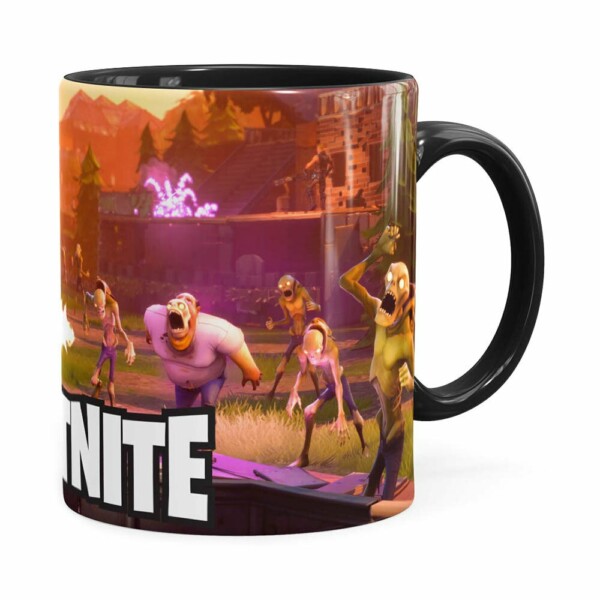 Caneca Fortnite Games V03 Preta