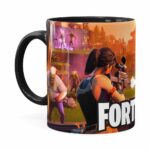 Caneca Fortnite Games V03 Preta