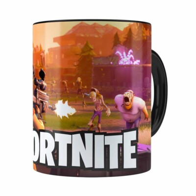 Caneca Fortnite Games V03 Preta