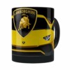 Caneca Lamborguini 3d Print Carros Preta