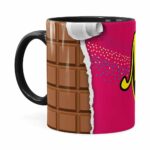Caneca Mãe é Tudo Sonho De Valsa Preta