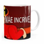 Caneca Mãe Incrível Bebê Branca