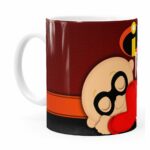 Caneca Mãe Incrível Bebê Branca