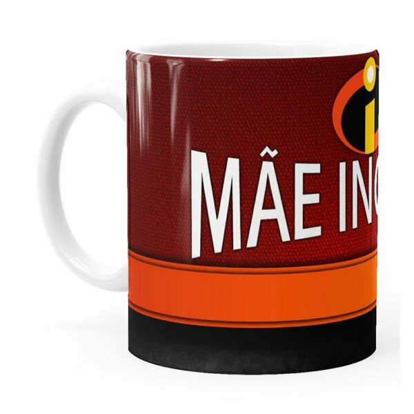 Caneca Mãe Incrível Branca