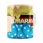 Caneca Mãe Maravilha Bebê Branca