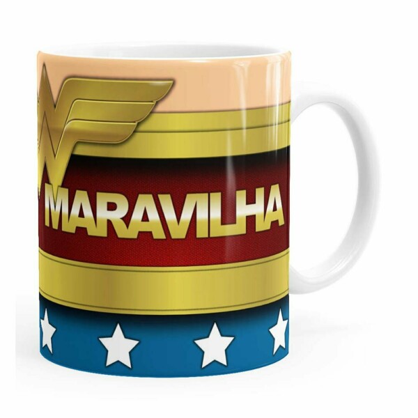 Caneca Mãe Maravilha Branca