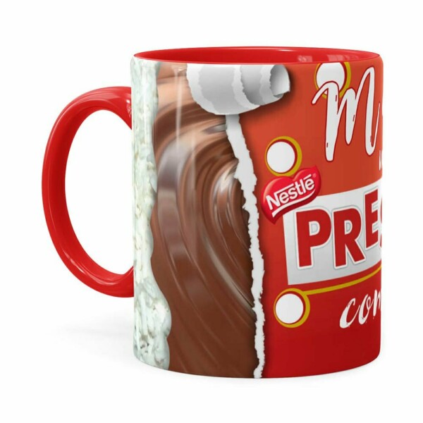 Caneca Mãe Você é Meu Prestigio Vermelha