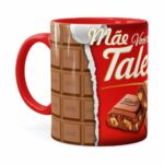 Caneca Mãe Você Tem O Talento Vermelha