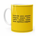 Caneca Mãezona Maizena Branca