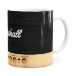 Caneca Marshall Audio Amplificador Branca