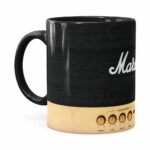 Caneca Marshall Audio Amplificador Preta
