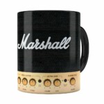 Caneca Marshall Audio Amplificador Preta