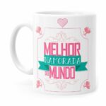 Caneca Melhor Namorada Do Mundo V02 Branca