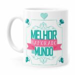 Caneca Melhor Namorado Do Mundo V02 Branca