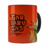 Caneca Michelangelo 3d Print Tartarugas Ninja Preta