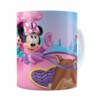Caneca Minnie Mouse Rena Branca