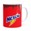 Caneca Nescau Porcelana Branca
