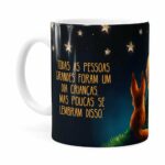 Caneca O Pequeno Príncipe 3d Print Branca