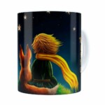 Caneca O Pequeno Príncipe 3d Print Branca