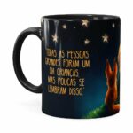 Caneca O Pequeno Príncipe 3d Print Preta
