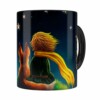 Caneca O Pequeno Príncipe 3d Print Preta