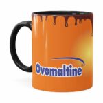 Caneca Ovomaltine Porcelana Preta