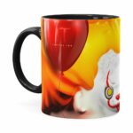 Caneca Pennywise It A Coisa 3d Print Preta