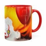Caneca Pennywise It A Coisa 3d Print Vermelha