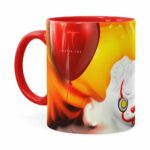 Caneca Pennywise It A Coisa 3d Print Vermelha