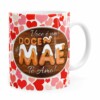 Caneca Personalizada Doce De Mãe Com Nome Branca