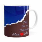 Caneca Personalizada Quero Bis De Nós Com Nome Branca
