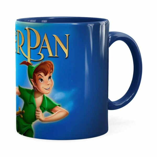 Caneca Peter Pan 3d Print Azul Escuro