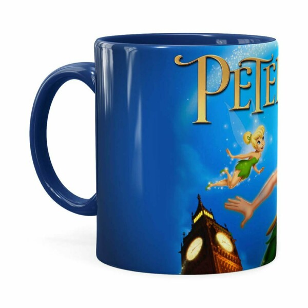 Caneca Peter Pan 3d Print Azul Escuro