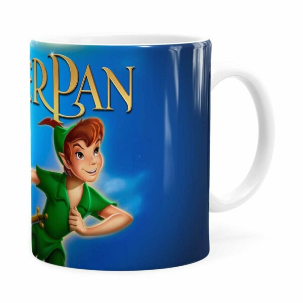 Caneca Peter Pan 3d Print Branca