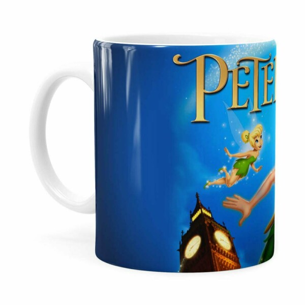 Caneca Peter Pan 3d Print Branca